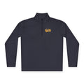 Quarter-Zip Pullover — Minimal Gold Knot Logo Performance Top