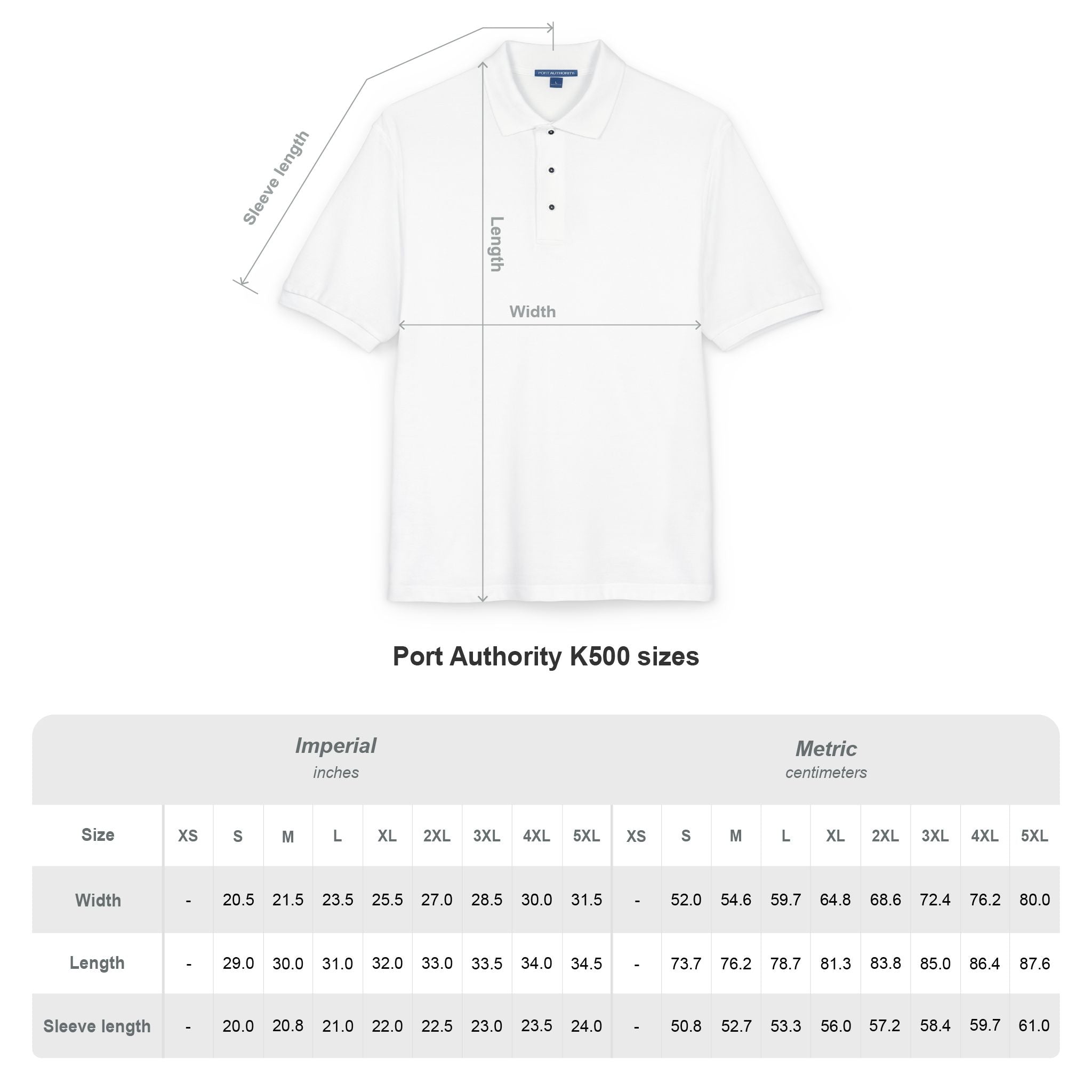 Embroidered Yellow Wave Logo Polo Shirt