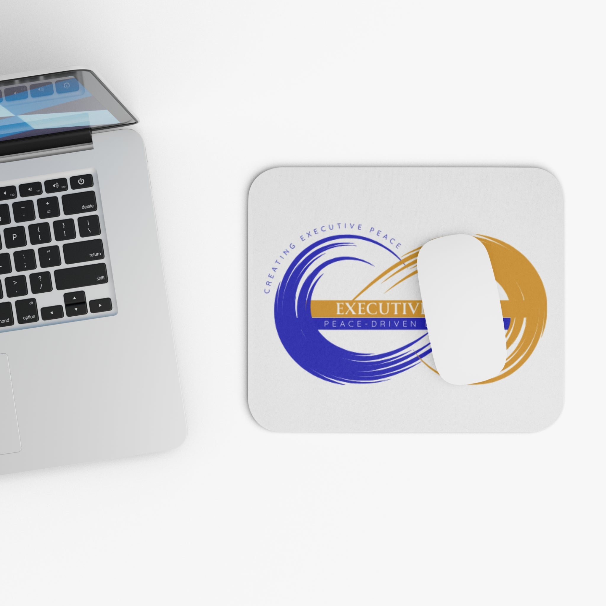 Executive Peace Mouse Pad — Peace-Driven Leadership Desk Mat