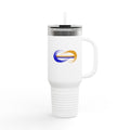 40oz Insulated Travel Mug — Infinity Wave Logo Stainless Steel Tumbler